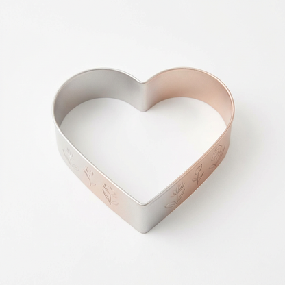 Heart-Shaped Stainless Steel Cake Ring Mold