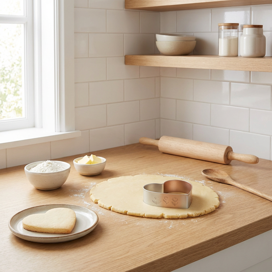 Heart-Shaped Stainless Steel Cake Ring Mold